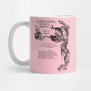 Shakespeare bookish literature poet Mug